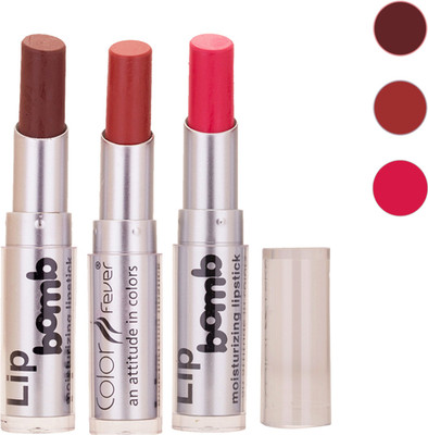 

Color Fever New Delhi Girls Selected Color Lipstick 190(Brown, Brick, Pink, 9.6 g)