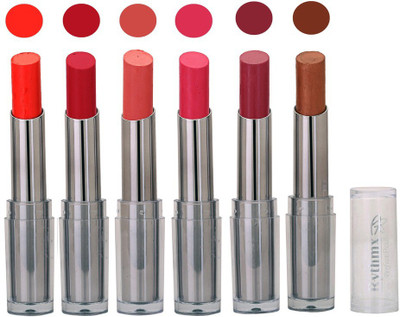 

Rythmx Color Show Creamy Matte Lipstick (Pack of 6) 505(Shade-88)