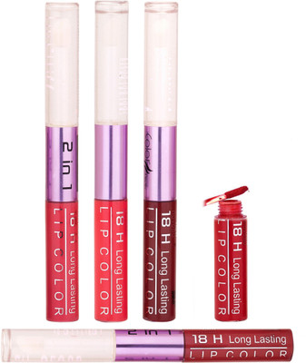 

Color Fever Matte Hot Lipstick Combo 14512(Multicolor,, 24 ml)