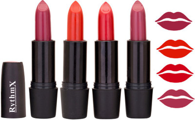 

Rythmx Rich Cream Mehroon .orange,red ,purlpe Shades Lipstick(Maroon .orange,red ,purlpe 17, 16 g)