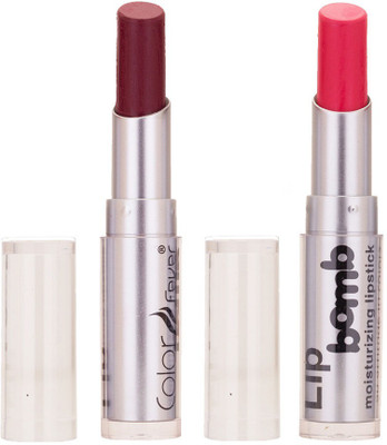 

Color Fever Creamy Matte Limited Offer77160104wine Shine, Pink Lipstick Set(wine Shine, Pink, 6.4 g)
