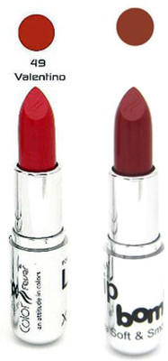 

Color Fever Red Lipstick Combo 49 53(Valentino, Vermillion, 8 g)