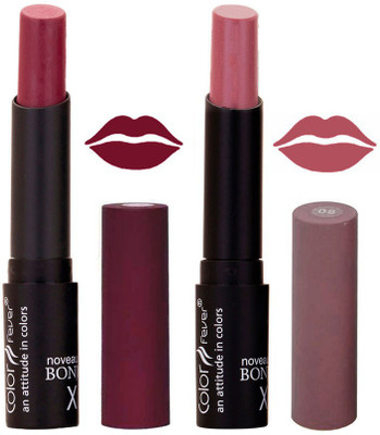 

Color Fever Wine Creamy Matte Lipstick-03-08(Wine, Dark Nude, 7 g)