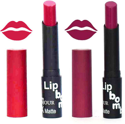 

Color Fever Creamy Matte Lipstick Combo 3-13(Multicolor,, 8 g)