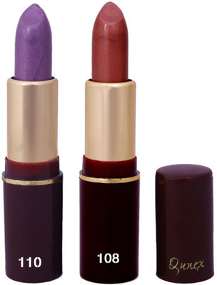 

Imported Qunex Purple,Brown Lipssticks Combo 1906168(Multicolor,)