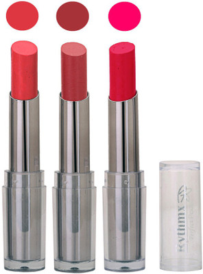 

Rythmx Rich Creme Lipstick In Peach Pink,Burgundy,Royal Pink Shade(Peach)