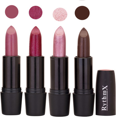 

Rythmx Black Important Lipsticks Combo 56(Multicolor,, 16 g)
