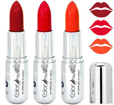 

Color Fever Indian Red Color Lipstick 133201625(Multicolor,, 12.6 g)