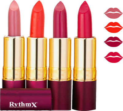 

Rythmx Matte Lipstick Combo 040(Multicolor,)