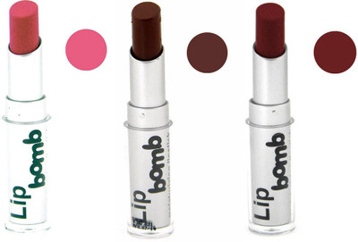 

Color Fever Bomb Matte Lipstick 21-13-15(Dark Rose, Coffee, Garnet, 12 g)