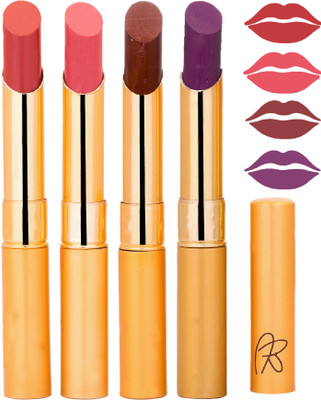 

Rythmx Imported Matte Lipstick Combo 46201606(Multicolor,)