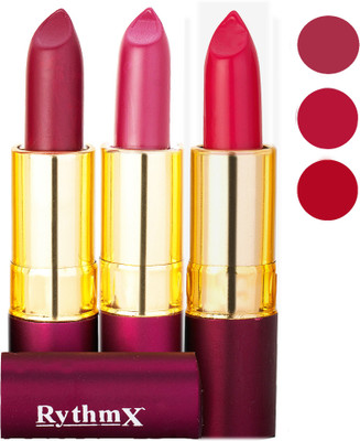 

Rythmx Matte Lipstick Combo 416 431 435(Multicolor,)