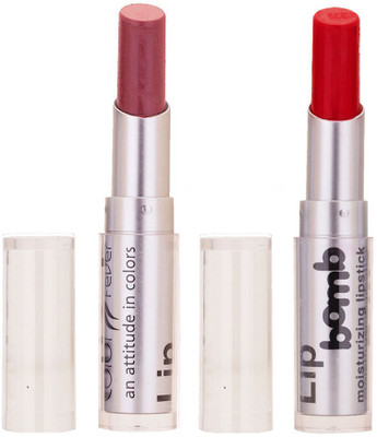 

Color Fever Creamy Matte Limited Offer77160238Mauve, Red Lipstick Set(Mauve, Red, 6.4 g)