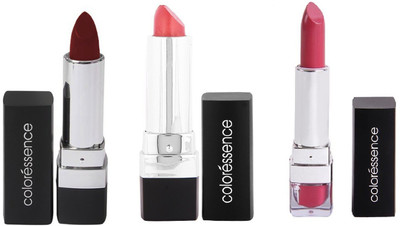 

Coloressence (CODE-50)-(CODE-45)-(CODE-7) Packof3 Mesmerising Lip Color(Multi, 4 g)