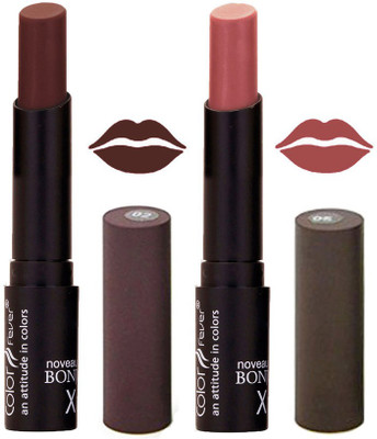 

Color Fever Coffee Creamy Matte Offer Lipstick Set-02-05(Coffee, Chocolate, 7 g)