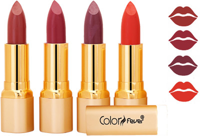 

Color Fever Absolute Non Transfer Matte Lipstick 118(Mauve, Mauve, Plum, Orange, 16.8 g)