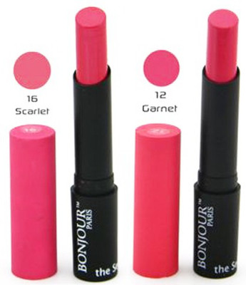

Bonjour Paris Color Cap Lipstick 19(Pink, Pink, 8.4 g)