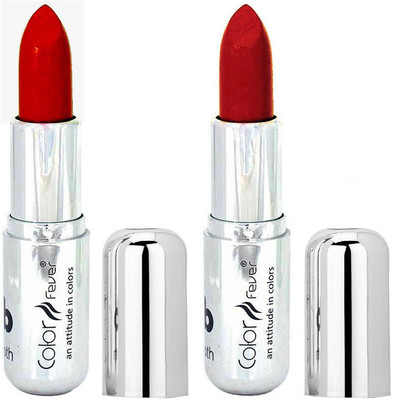 

Color Fever Creamy Matte Dark Red Lipstick 2406201660(Red, Dark Red, 8.4 g)