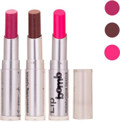 

Color Fever New Delhi Girls Selected Color Lipstick 152(Purple, Brown, Neon Pink, 9.6 g)