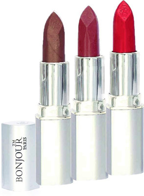 

Bonjour Paris Professional 099 Coffee,Mauve,Neon Pink Lipstick(Coffee, Mauve, Neon Pink, 11.4 g)