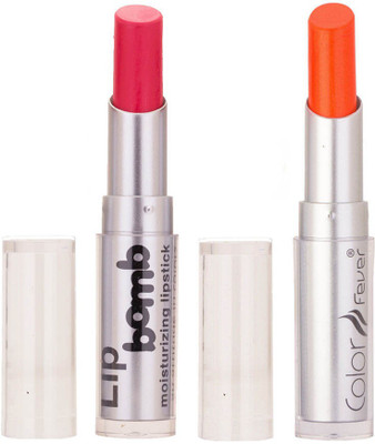 

Color Fever Creamy Matte Limited Offer77160417Pink, Neon Lipstick Set(Pink, Neon, 6.4 g)