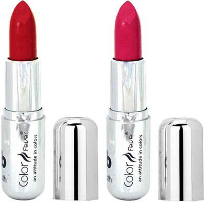 

Color Fever Creamy Matte Neon Pink Lipstick 24201631(Brick Red, Neon Pink, 8.4 g)