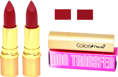 

Color Fever Dark Red Non Transfer Matte Lipstick-79(Brick Red, Dark Red, 8.4 g)