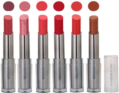 

Rythmx Color Show Creamy Matte Lipstick (Pack of 6) 500(Pink)