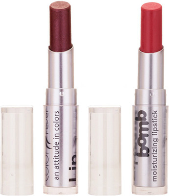 

Color Fever Creamy Matte Limited Offer77160071Brown, Brick Orange Lipstick Set(Brown, Brick Orange, 6.4 g)
