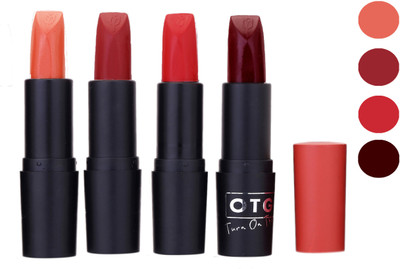 

OTG Colour Show Hot Lipstick 108(Pink-Maroon-Brick Red-Maroon, 16.8 g)