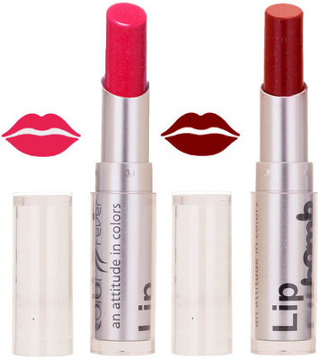 

Color Fever Creamy Matte profissional77160380Pink, Maroon Lipstick(Pink, Maroon, 6.4 g)