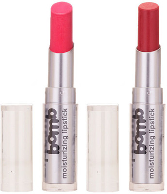 

Color Fever Creamy Matte Limited Offer77160316Pink, Orange Lipstick Set(Pink, Purple, 6.4 g)