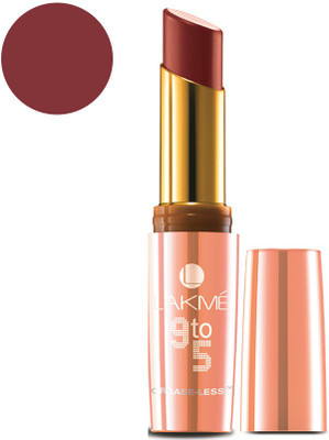 

Lakme 9 to 5 Crease-Less Matte(Maroon Match MR 14, 3.6 g)