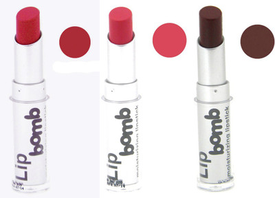 

Color Fever Bomb Matte Lipstick 3-23-17(Rosewood, Ruby, Strawberry, 12 g)
