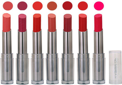 

Rythmx Color Blast Super Stay Lipstick Combo (Pack of 7, in Perfect Sade)178(Red)