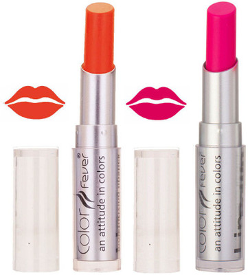 

Color Fever Creamy Matte Profissional Orange, Neon Pink(Orange, Neon Pink, 6.4 g)