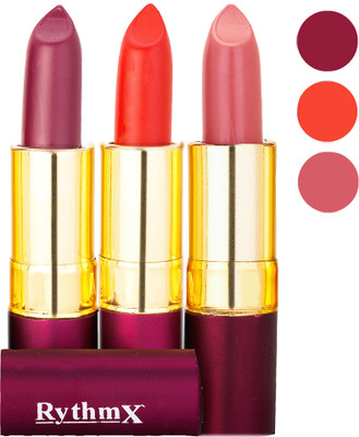 

Rythmx Matte Lipstick Combo 429 433 436(Multicolor,)