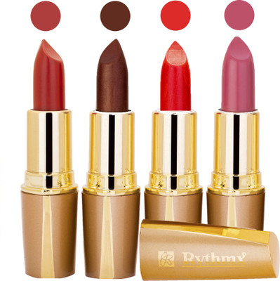 

Rythmx New Intense Dark Red Color Lipstick 308121(Red, Brown, Coffee, Pink, Maroon, Red, Purple, Orange, 16 g)