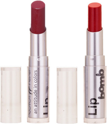 

Color Fever Creamy Matte Limited Offer77160021Maroon,Dark Red Lipstick Set(Maroon, Dark Red, 6.4 g)