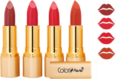 

Color Fever Absolute Non Transfer Matte Lipstick 148(Mauve, Neon, Red, Brick Orange, 16.8 g)
