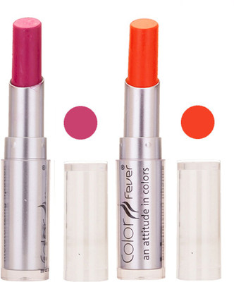 

Color Fever Hot Creamy Matte Girls Lipstick 147(Purple, Orange, 6.4 g)