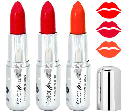 

Color Fever Red Color Lipstick 133201621(Multicolor,, 12.6 g)