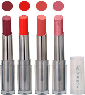 

Rythmx Lipstick in New Four Uniqe Color Shade Pack of 4(Multicolor)