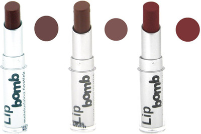 

Color Fever Bomb Matte Lipstick 8-21-13(Hazelnut, Dark Rose, Ruby)