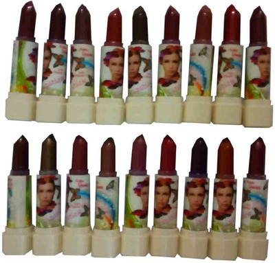

Kwality Beautiful Lipstick Pack-KIJ- of 18(18 Multicolor)