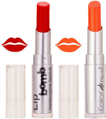 

Color Fever Hot Creamy Matte Girls Lipstick 263(Red, Neon Orange, 6.4 g)