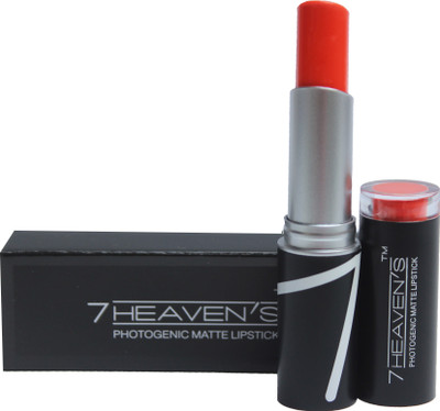 7 Heaven's PhotoGenic Matte Lipstick(Sexy Orange, 3.8)
