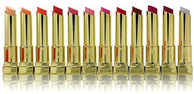 

Amuse Butterfly Kiss In Golden Tone Case Set Of Colors Lip #LIP7250(Multicolor)