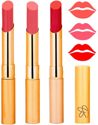 

Rythmx Super Slim Multicolor Matte Lipstick Combo 351(Multicolor,)