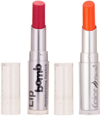 

Color Fever Creamy Matte Limited Offer77160313Pink, Neon Lipstick Set(Pink, Neon, 6.4 g)